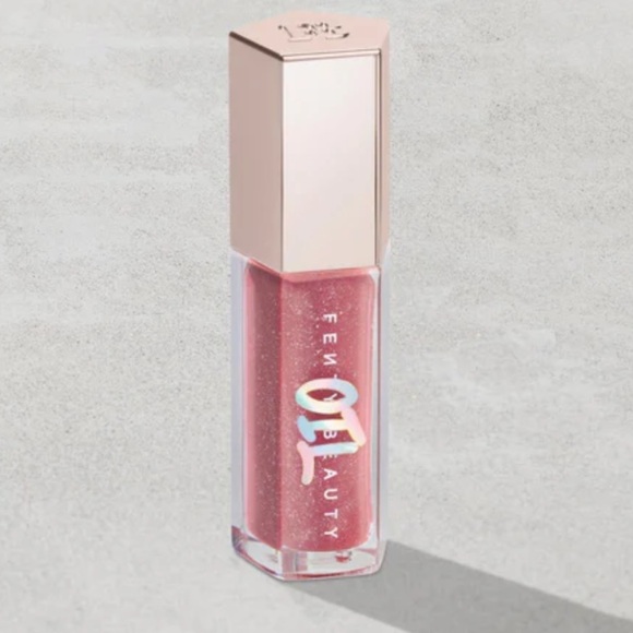 Fenty Beauty Other - Brand New Fenty Beauty Gloss Bomb Oil in Fu$$y (sparkling, dusty pink)